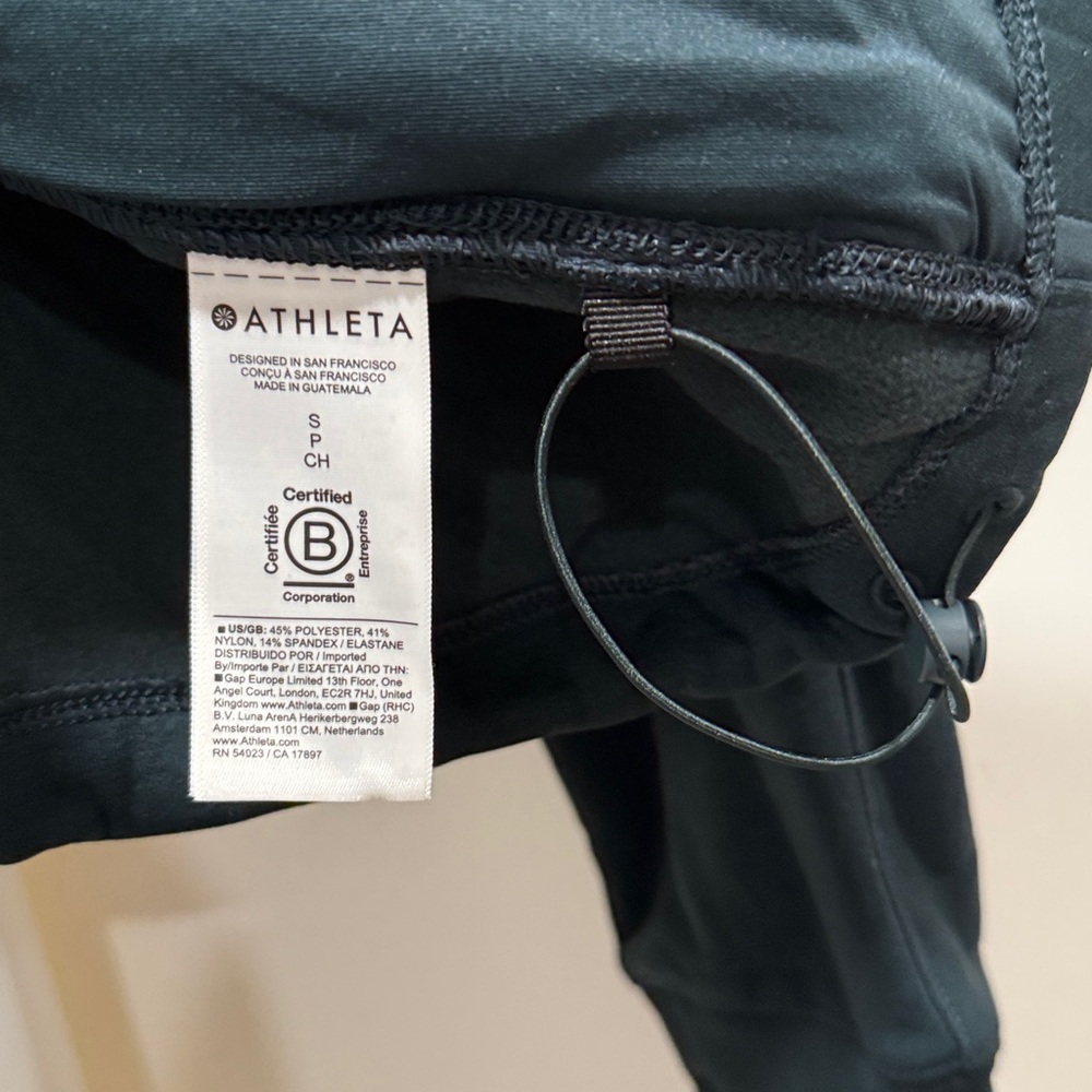 NWT Athleta Altitude Edge Jacket cypress small S sweatshirt hoodie green 416165 - Picture 10 of 11